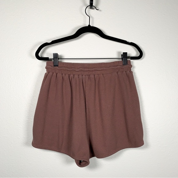 White Fox Endless Summer Lounge Shorts, Size Small, Brown - Picture 2 of 6